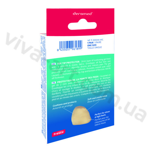 Гелевая защита пальцев, размер универсальный, пара.